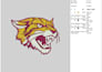 do embroidery digitizing logo into dst pes pxf an hour
